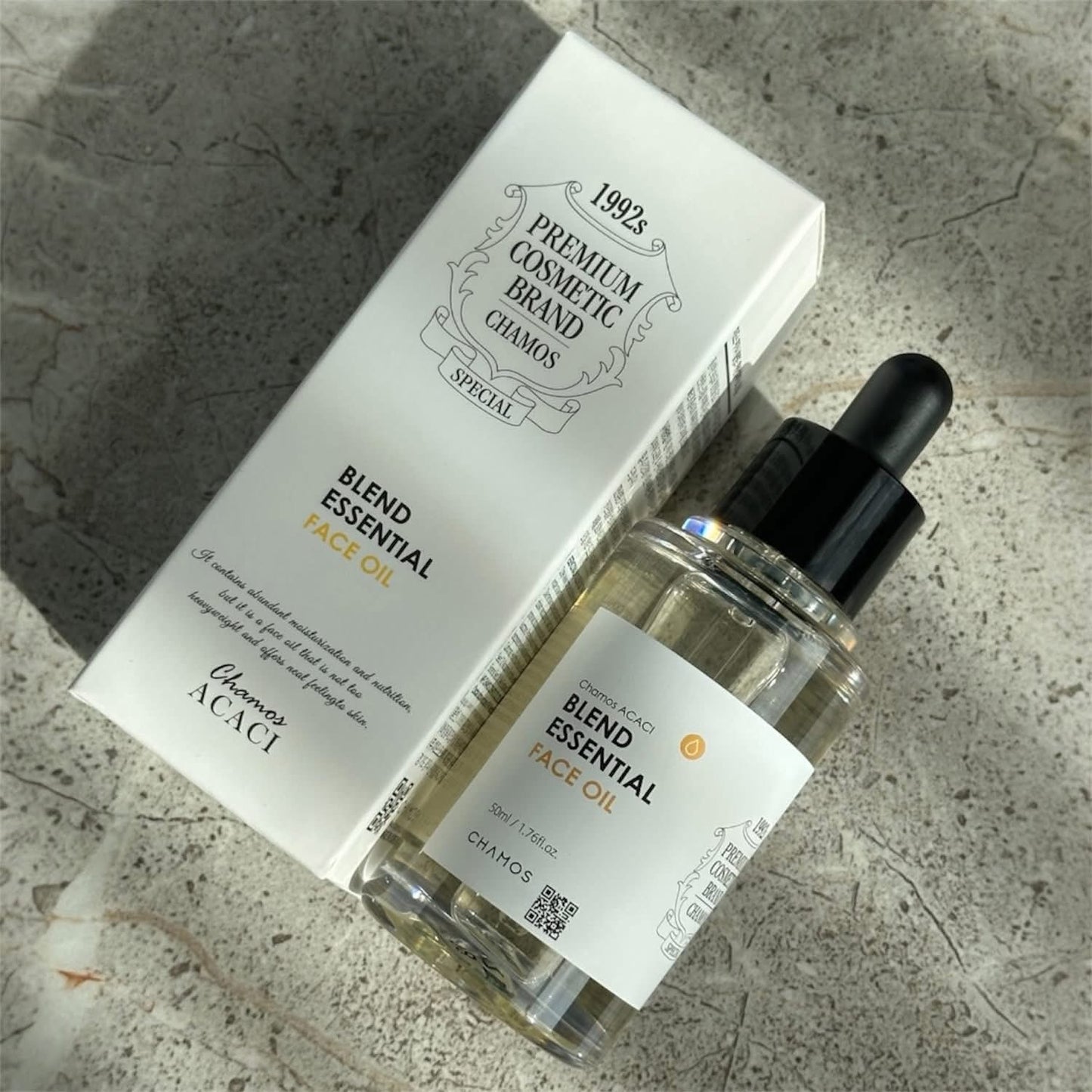 BLEND ESSENTIAL aliejus veidui CHAMOS ACACI 50 ml
