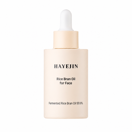 HAYEJIN – naturalus veido aliejus su ryžių sėlenų aliejumi, 30 ml
