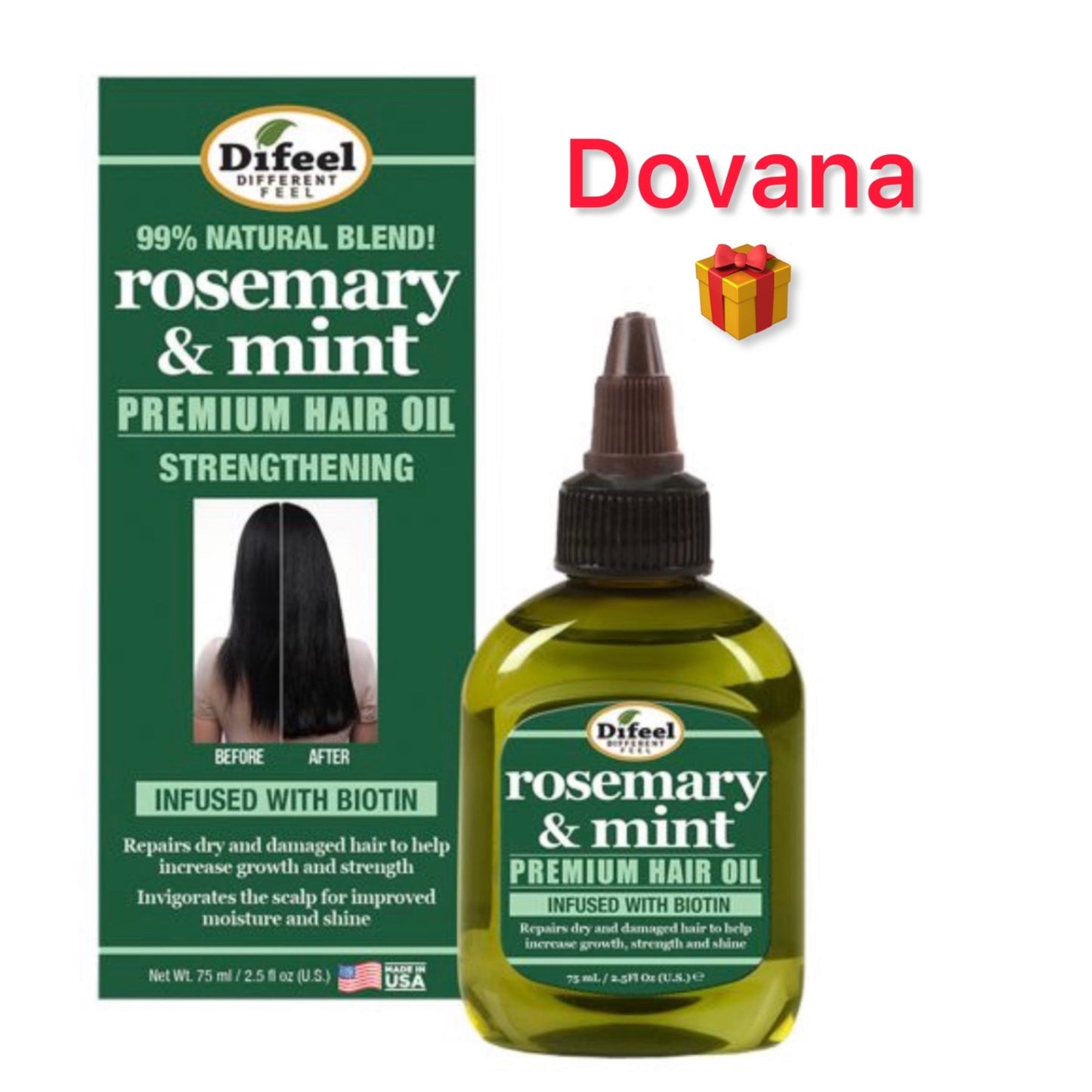 "Émisi" galvos odos masažuoklis su aliejaus aplikatoriumi + aliejus Dovana 🎁